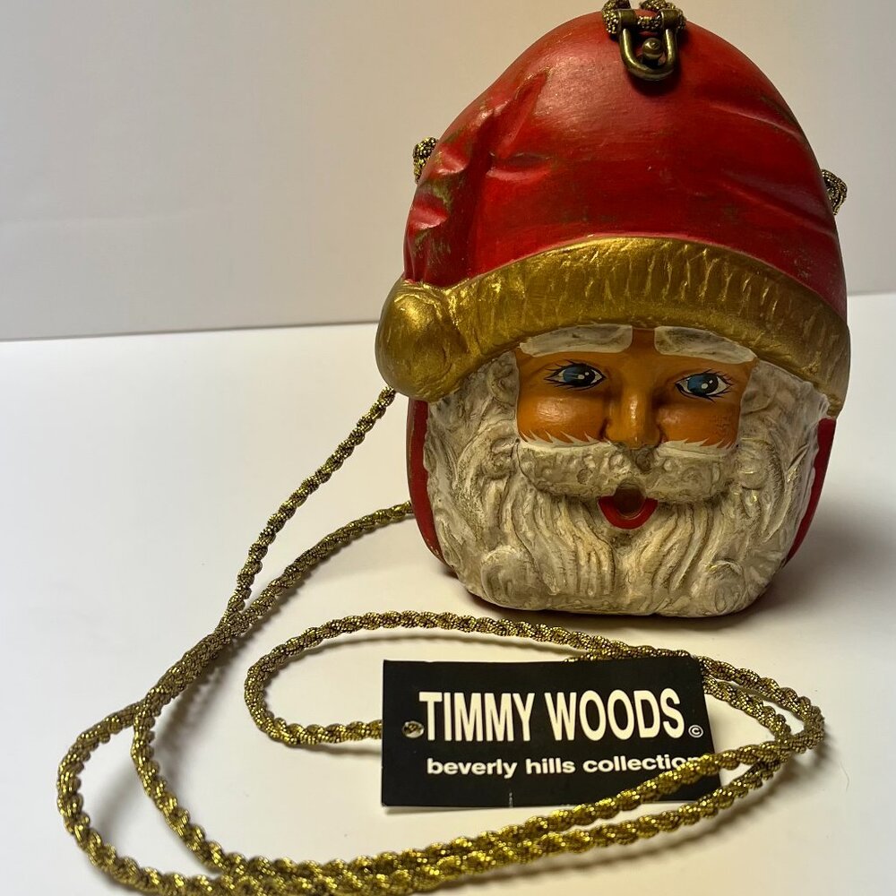 Timmy Woods Beverly Hills Collection Santa Purse